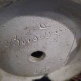 Ceramic table lamp signed