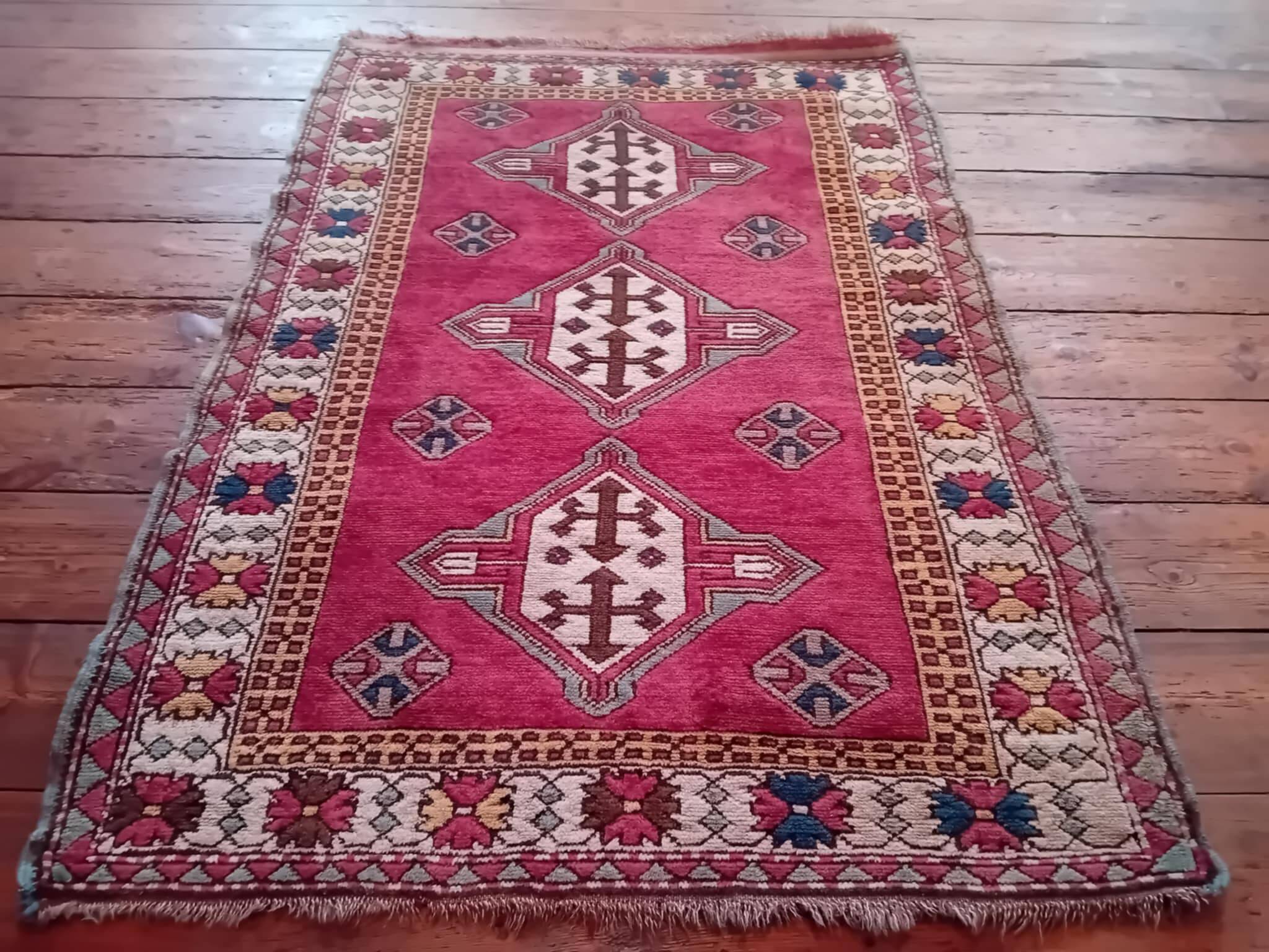 Anatolian Kars handmade rug 165x116cm