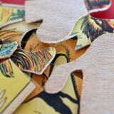 Ancient wooden puzzle the Fables of the Fountain