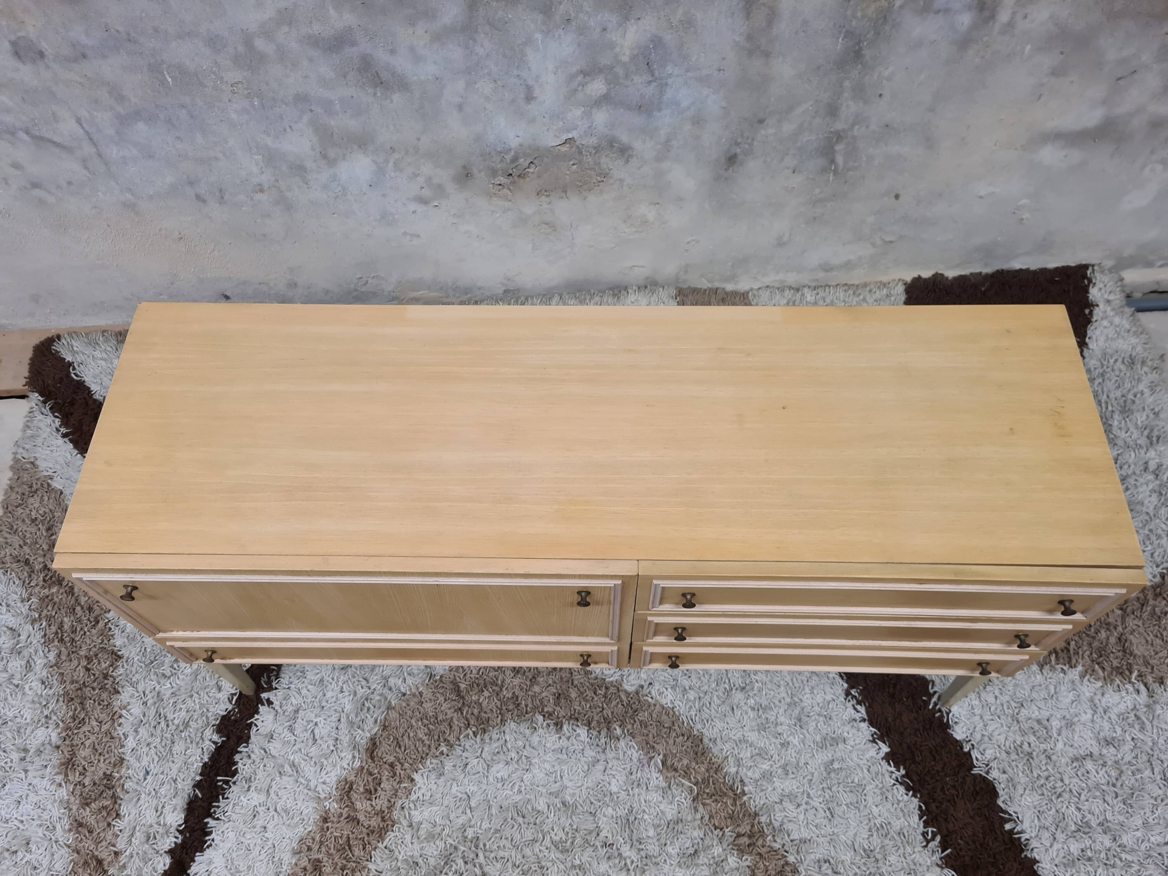 Sideboard 1 door 4 drawers vintage