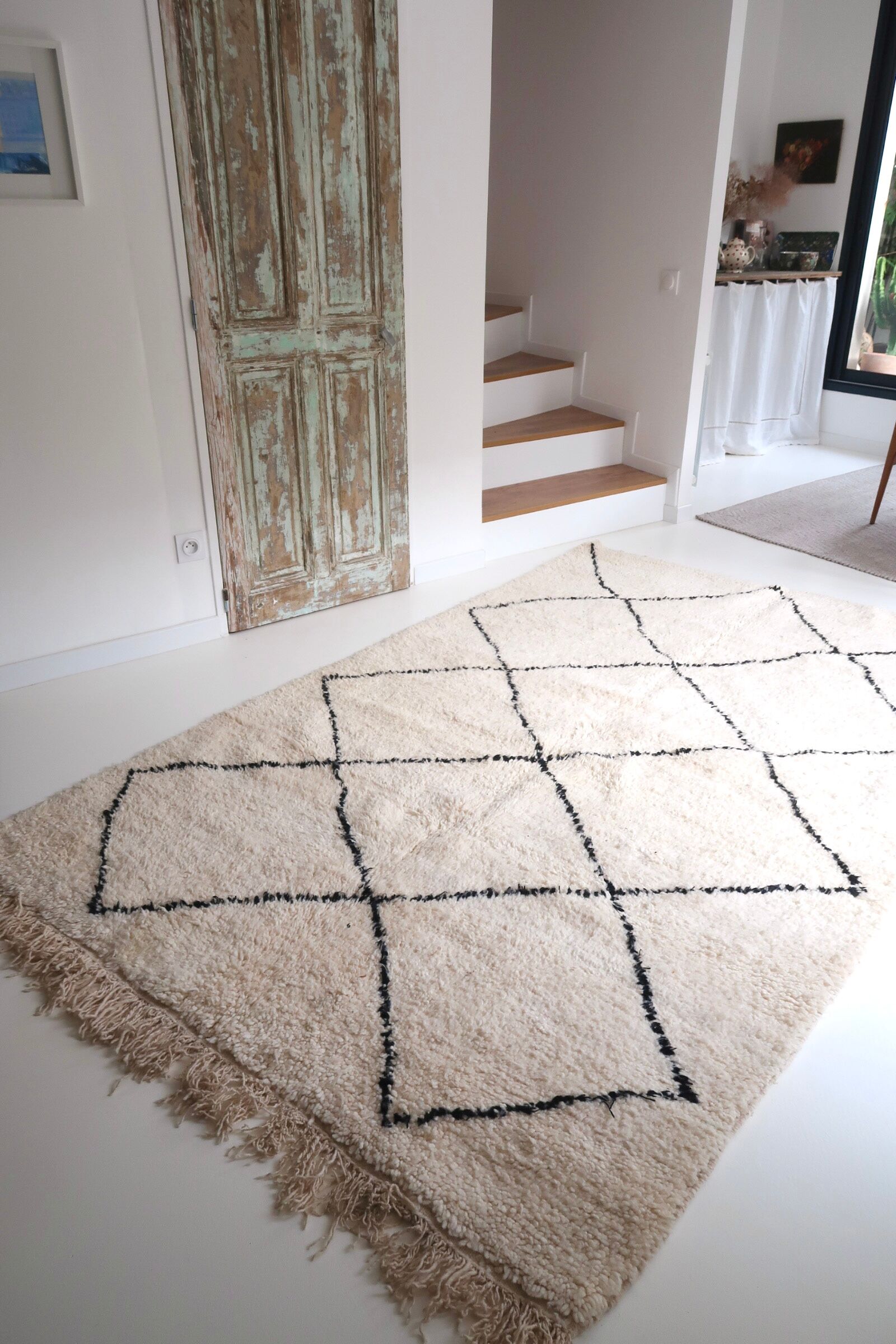 Berber carpet beni ouarain 260 x 160 cm