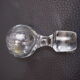 Paire de carafes en verre