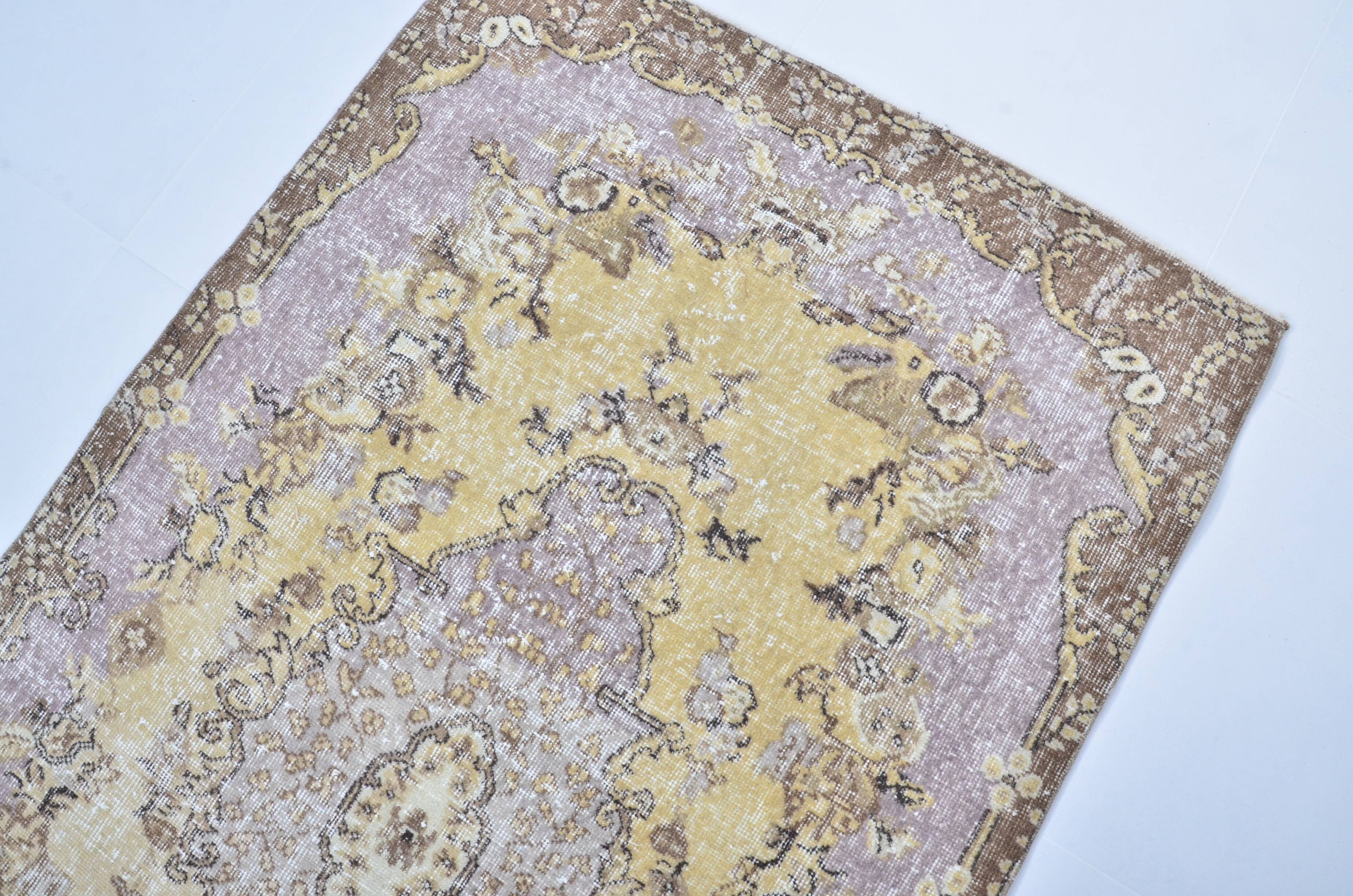 Handknotted Oushak Wool Carpet sku 3149