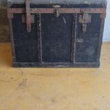 Old travel trunk