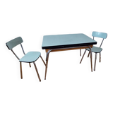 Vintage kitchen table and 4 chairs.