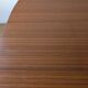 Table carrée teck scandinave extensible années 60