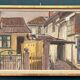 Huile sur toile originale suédoise – « Rue urbaine » par Gunnar Svensson