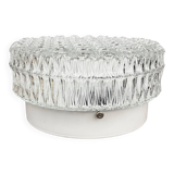 Crystal ceiling/wall lamp Kamenický Šenov, 1970s | Brusel style | Very good