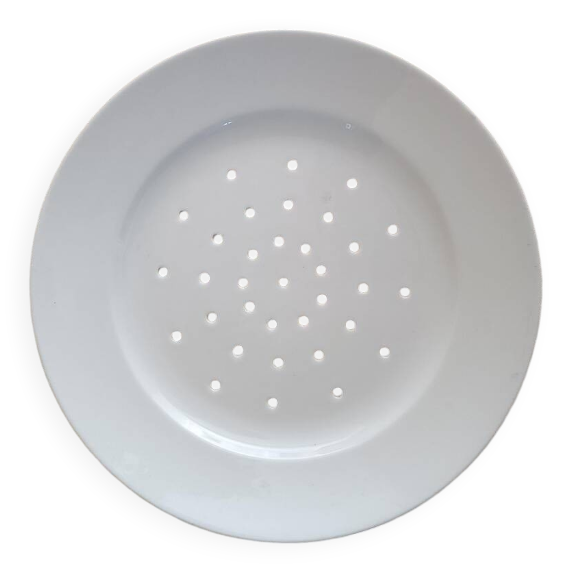 Porcelain draining plate