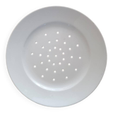 Porcelain draining plate
