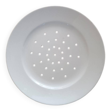 Porcelain draining plate