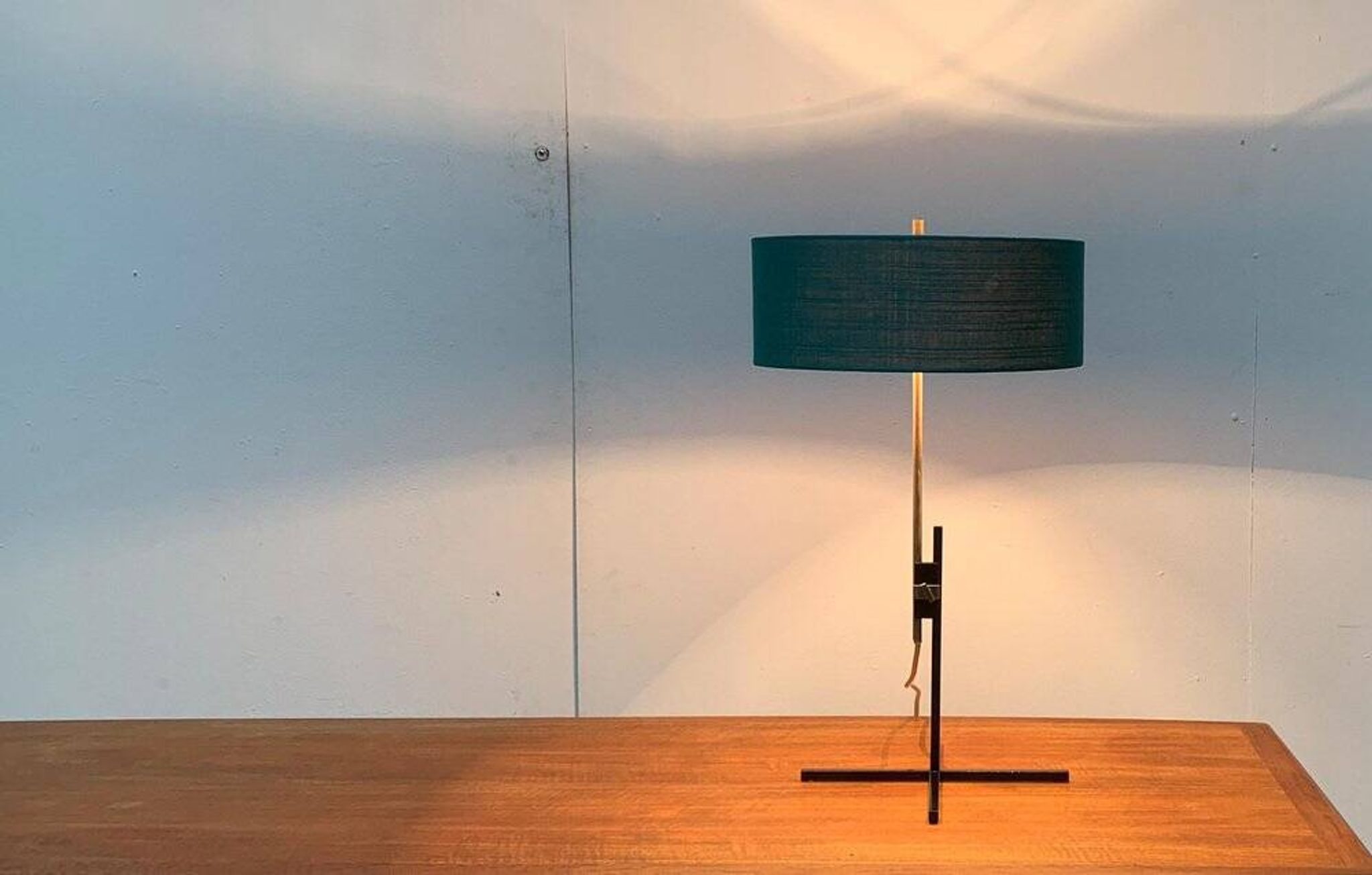 Mid-century minimalist table lamp by Kaiser Idell / Kaiser Leuchten.