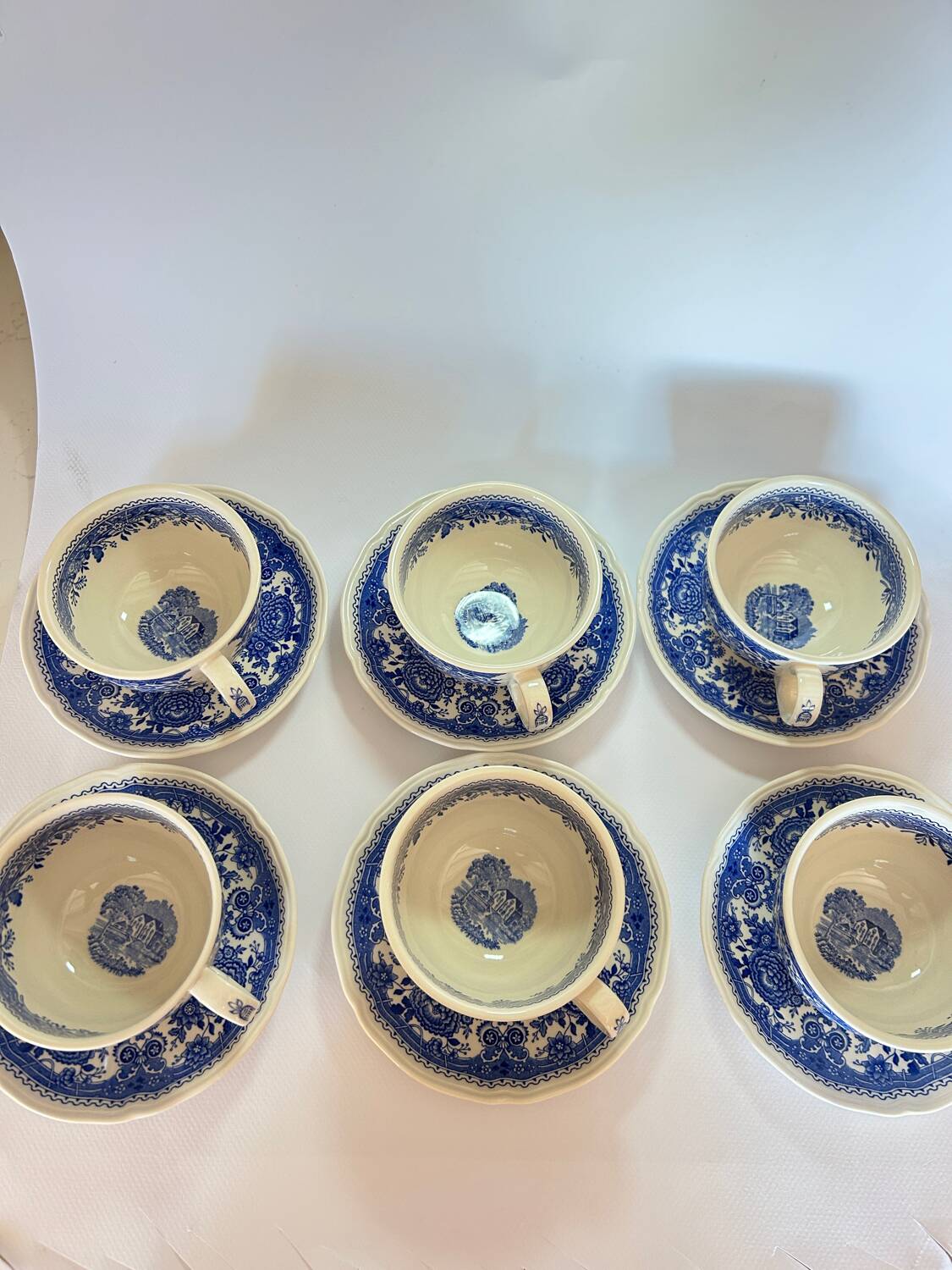 Service à thé 6 tasse et soucoupes villeroy et Boch Burgenland