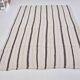Off white Anatolian Vintage Hemp Kilim Rug sku 3655