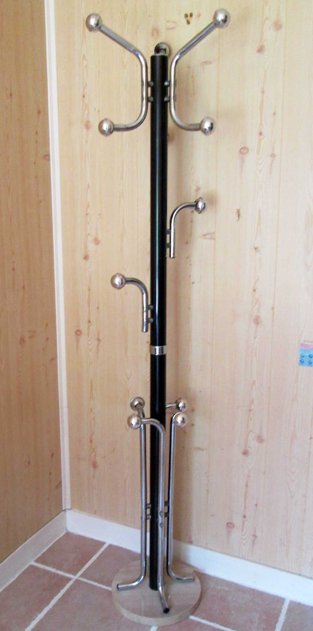Vintage coat rack on foot