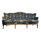 retro vintage baroque sofa