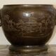 Cache-pot, chine, bronze, vers 1900