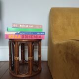 Rattan sofa end