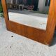 Miroir vintage art déco concave en bois 180cm