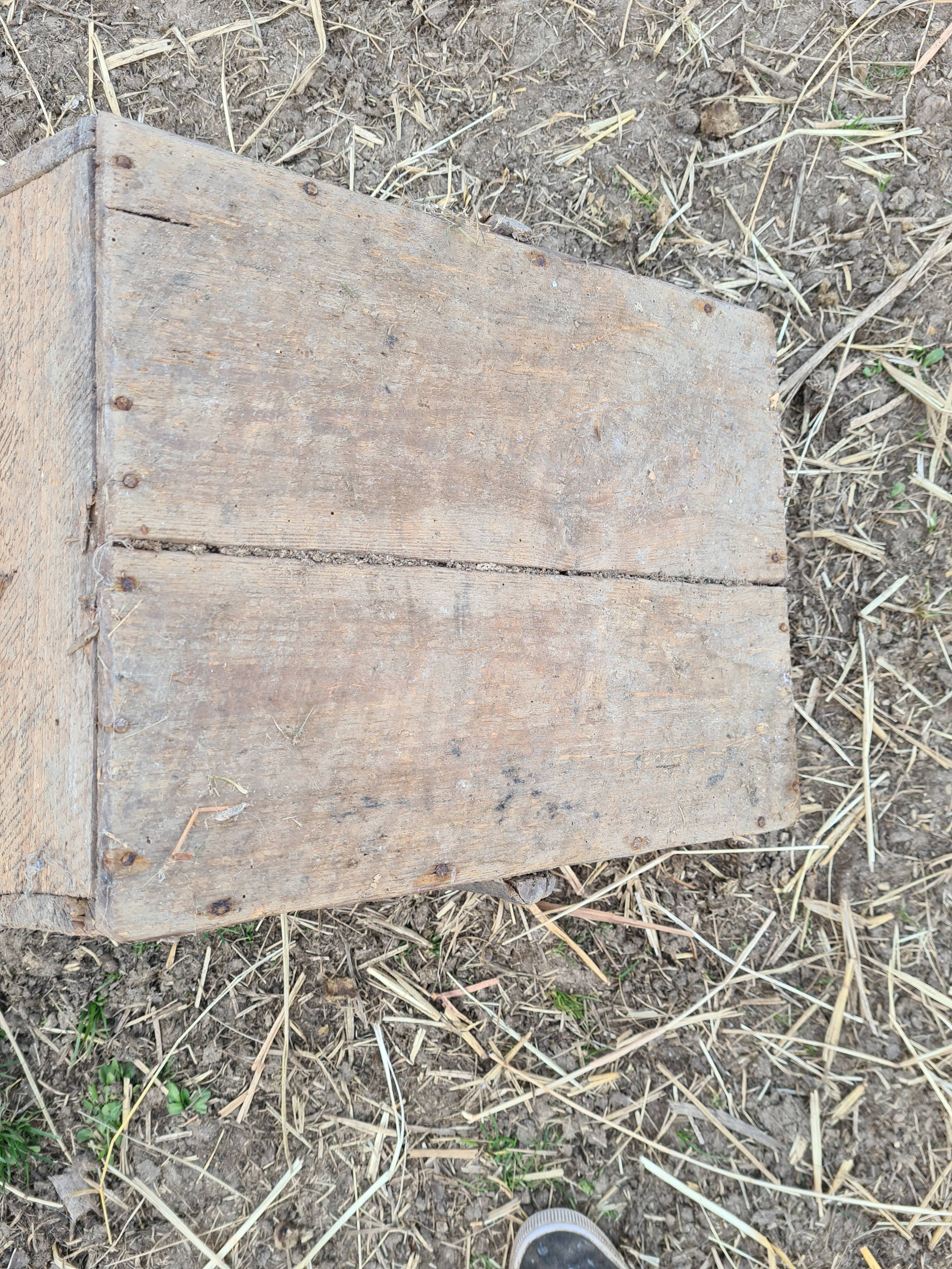 Panier de ferme en bois