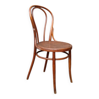 Bsitrot chair in curved wood signed J&J Kohn, Vienna 1930