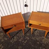 Paire de tables de chevet