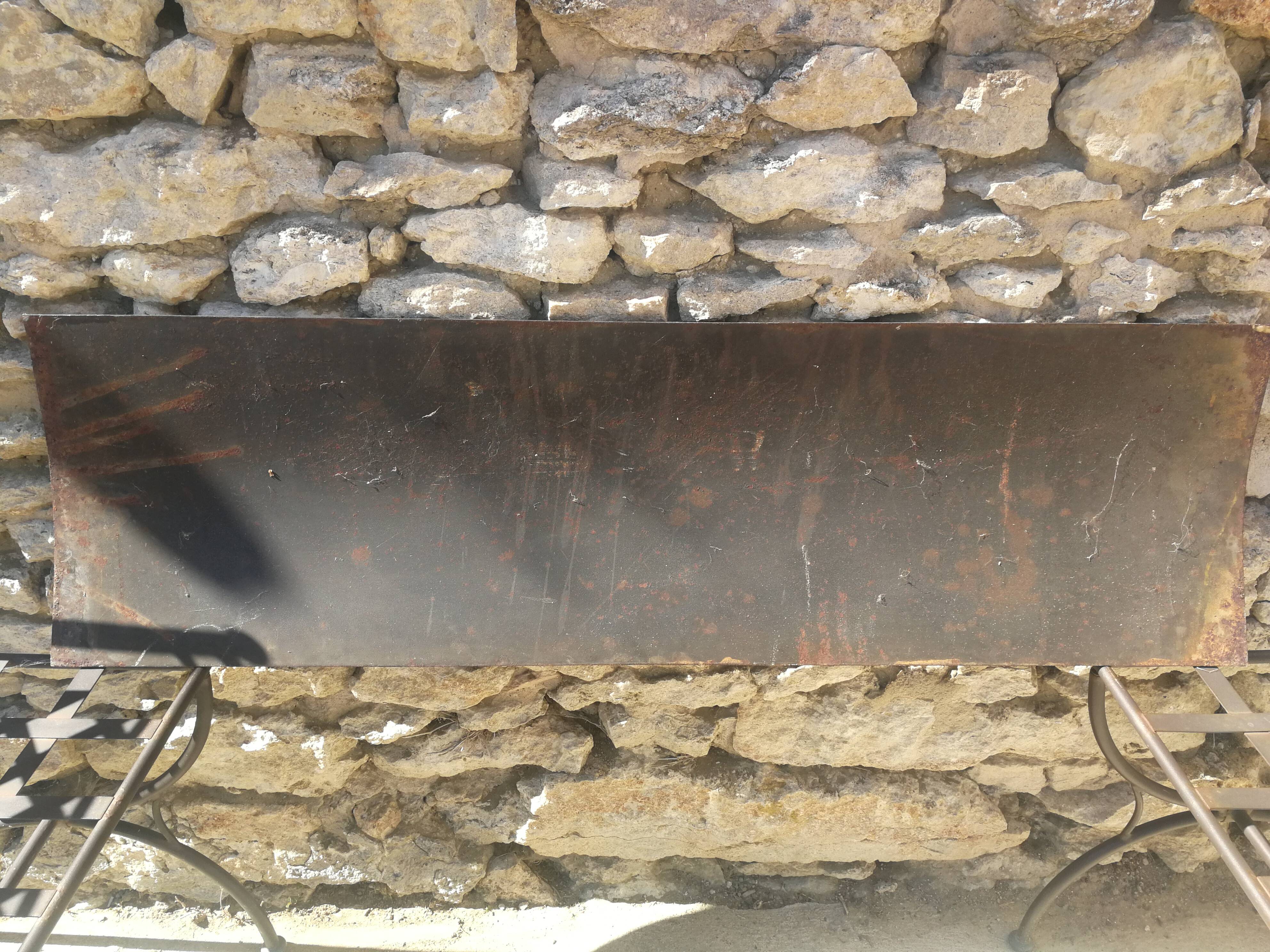 Former enamelled paris metro station plaque 1930