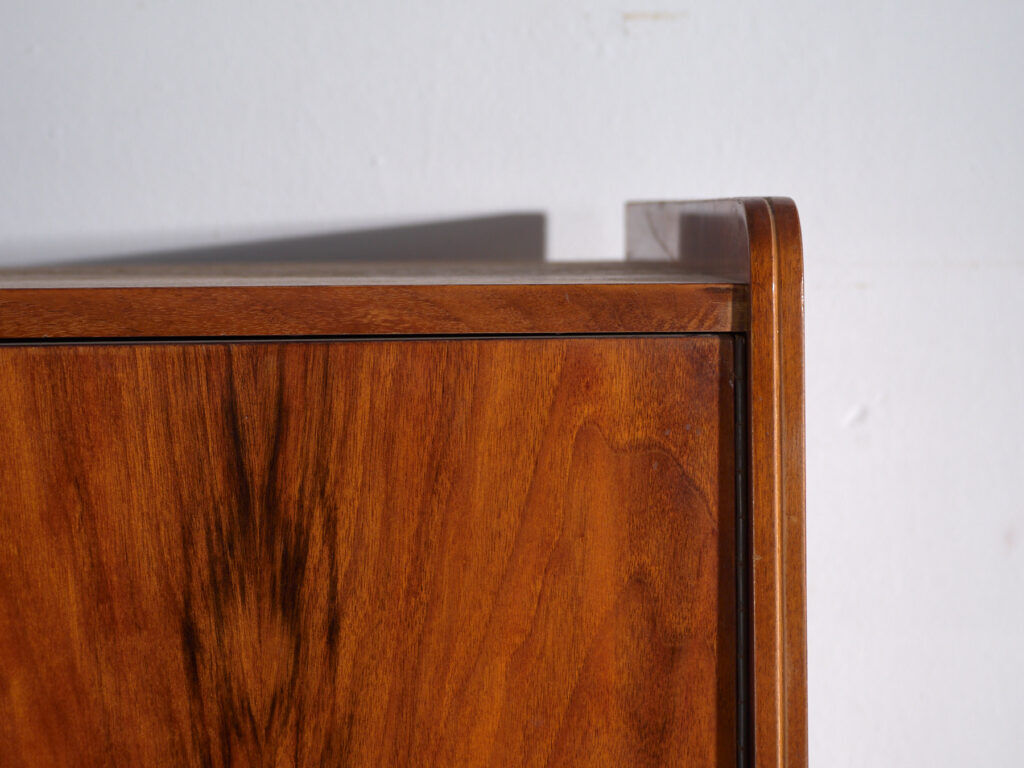 Armoire mid-century en palissandre – Tchécoslovaquie, attribuée à Pravánec, années 1950