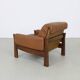 Brazilian Leather Lounge Chair, 1970s