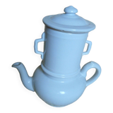 Cafetière salam en porcelaine blanche numéroté