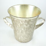 Mid-century-wmf silver plated brass wine cooler by wilhelm wagenfeld