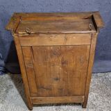 Provençal walnut display case