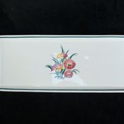 Cake service in faiences by Gien model butterfly
