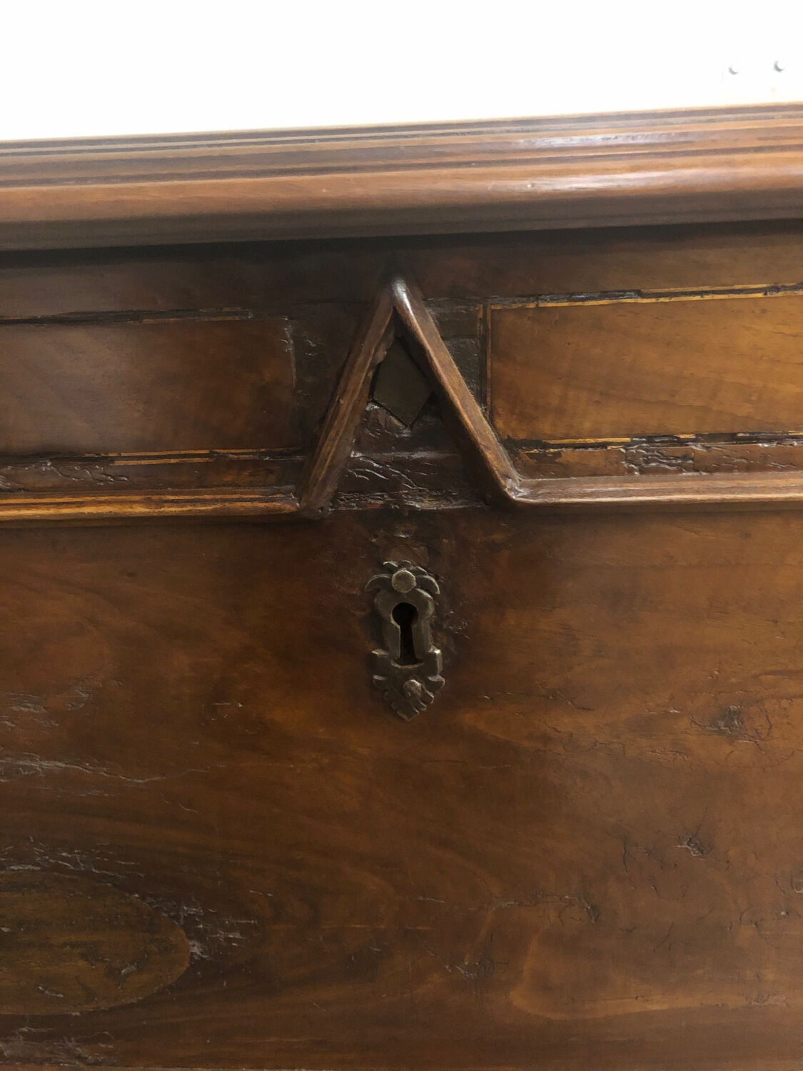 Chest from the late 17th century