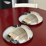 Set of 2 vintage space age wall lamps by Reggiani Goffredo