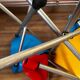 Set of 4 LALLEMAND stools