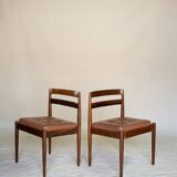 Set of 4 Danish chairs model 301 by Kai Kristiansen.