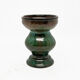 Candlestick made of glazed stoneware, Sweden, second half of the 20th century.