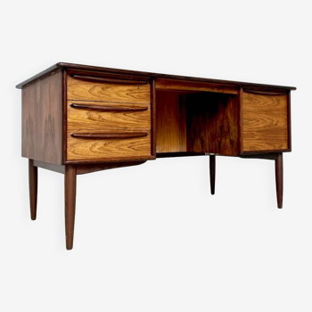 Danish mid-century rosewood freestanding desk 1960s