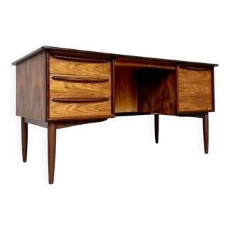 Bureau danois vintage en palissandre 1960