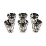 6 glasses in saint-louis crystal shape 766 size 5654