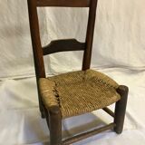 Chaise enfant ancienne