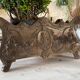 Large cast iron planter