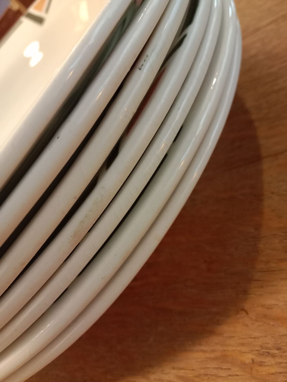 7 hollow plates Salins-Les-Bains