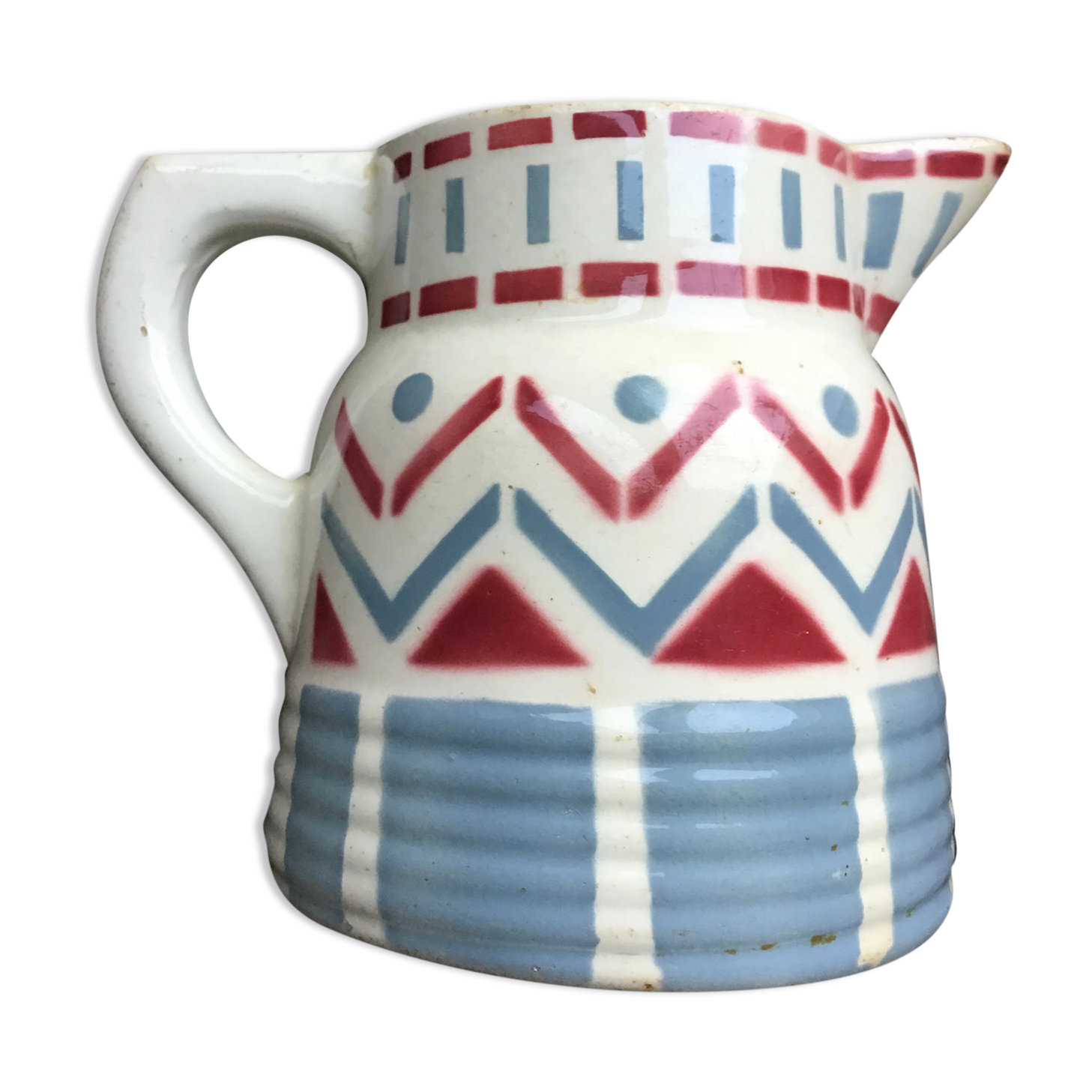 Pitcher earthenware of Longwy