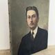 Oil on canvas, portrait of a man.