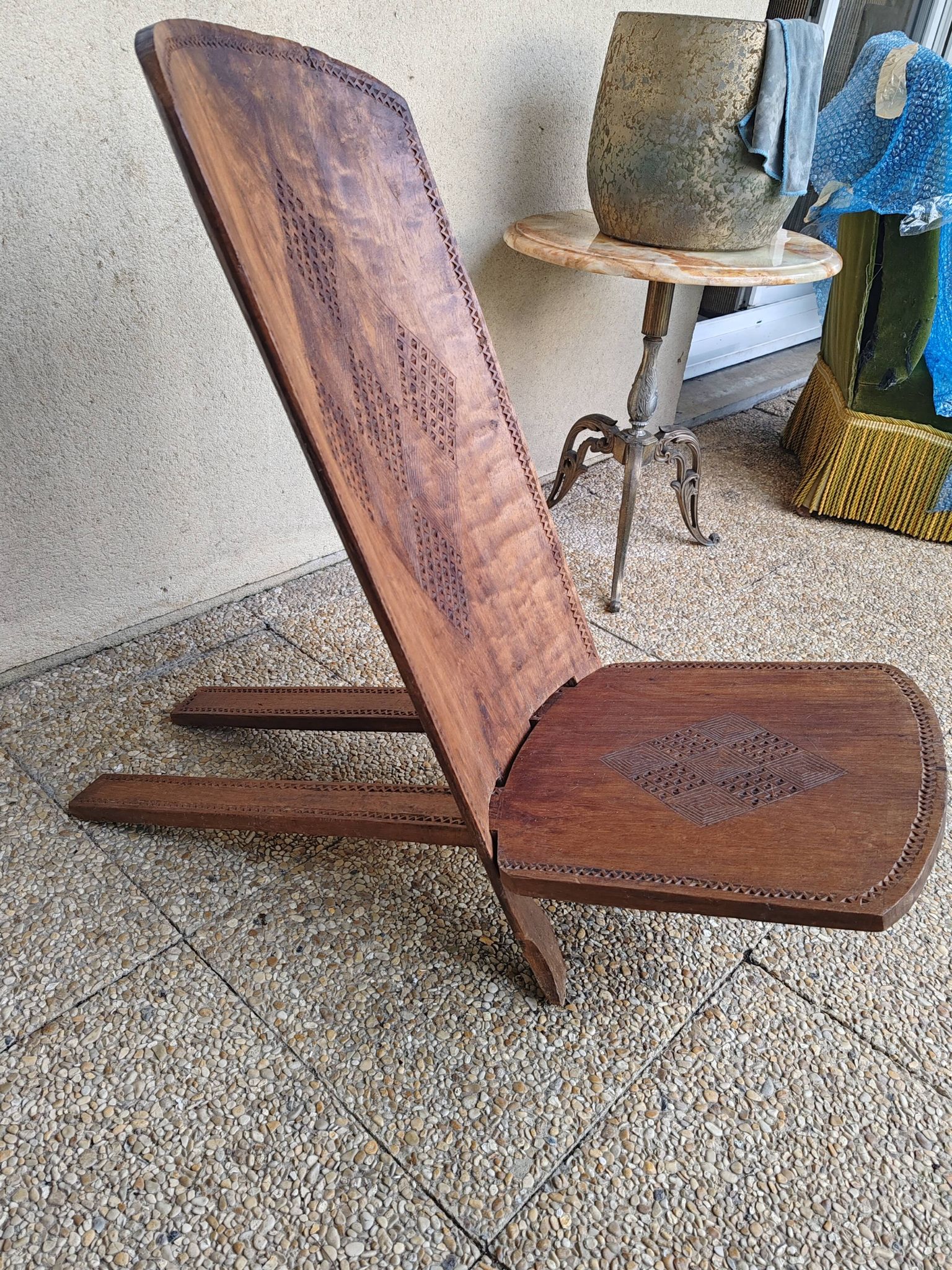 Old palaver chair