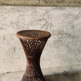 Vintage rattan saddle in “Diabolo” format