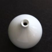 Celadon porcelain vase signed A. Monique A.T., 1970s
