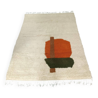Tapis en laine naturelle
